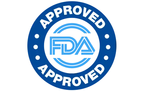 FDA Approved facility badge